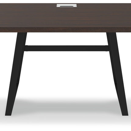 Camiburg - Warm Brown - Home Office Small Desk Ashley Furniture 