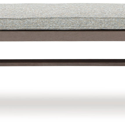 Hillside Barn - Gray / Brown - Bench With Cushion Signature Design by Ashley® 