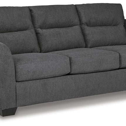 Miravel - Gunmetal - Queen Sofa Sleeper Signature Design by Ashley® 