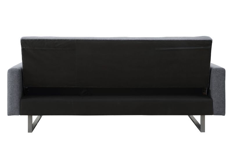 Limosa - Futon - Gray Fabric - Tony's Home Furnishings