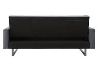 Limosa - Futon - Gray Fabric - Tony's Home Furnishings