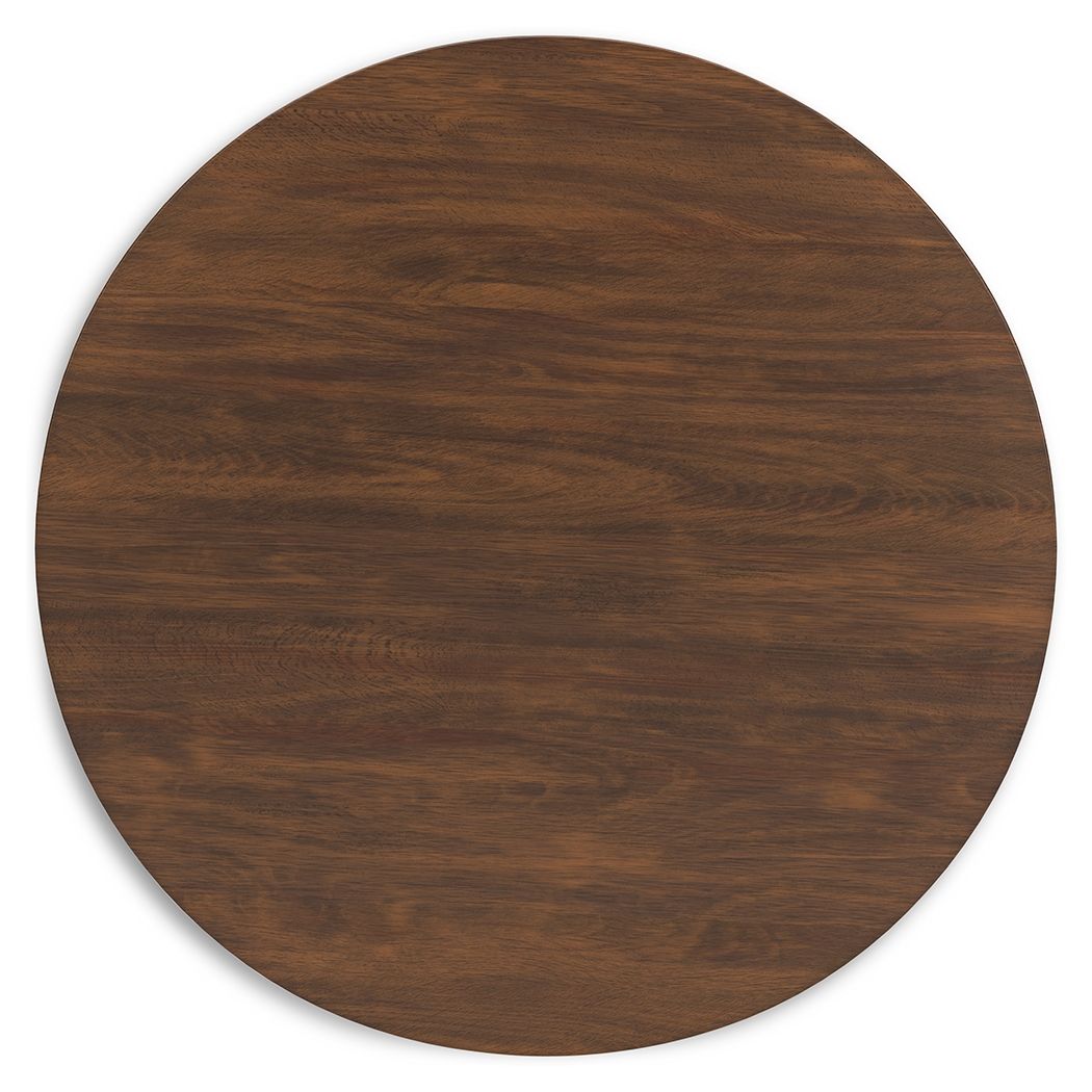 Lyncott - Brown - Round Dining Room Table - Tony's Home Furnishings