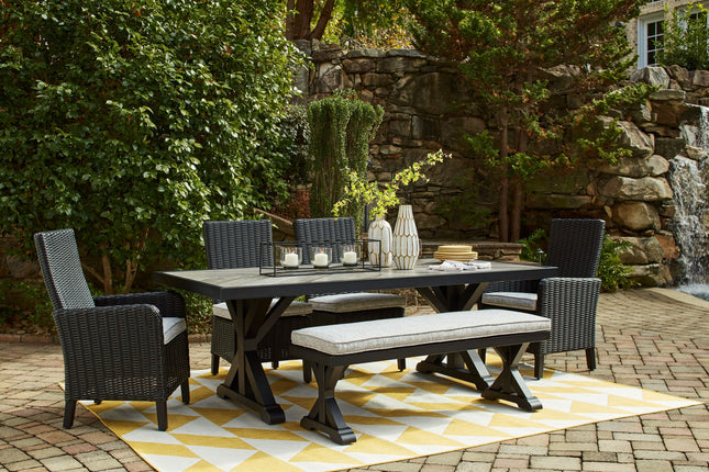 Beachcroft - Outdoor Dining Set Signature Design by Ashley® 