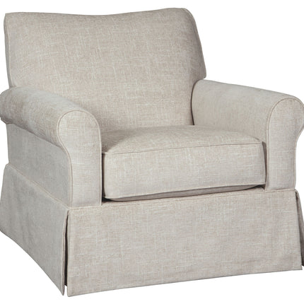 Searcy - Quartz - Swivel Glider Accent Chair Ashley Furniture 