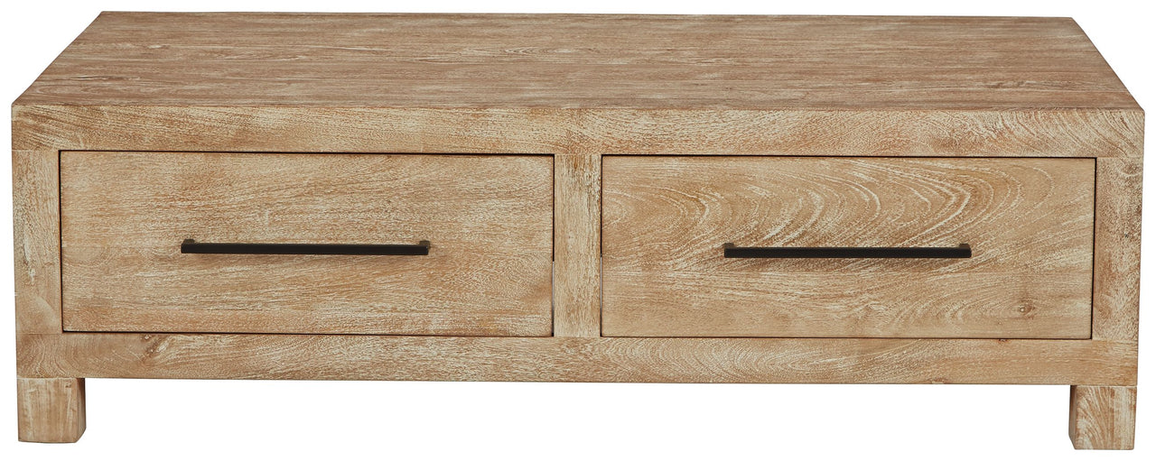 Belenburg - Brown - Cocktail Table With Storage - Tony's Home Furnishings