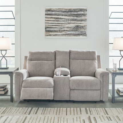 Barnsana - Dbl Power Reclining Loveseat With Console Signature Design by Ashley® 