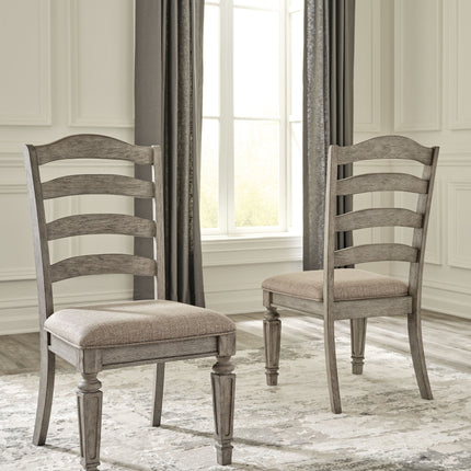 Lodenbay - Antique Gray - Dining Uph Side Chair (Set of 2) Signature Design by Ashley® Yakima WA