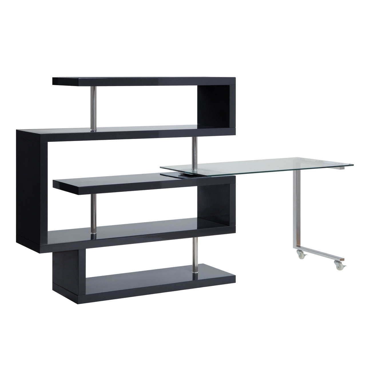 Raceloma - Writing Desk w/Shelf - Tony's Home Furnishings