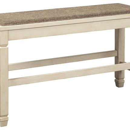 Bolanburg - Beige - Dbl Counter Uph Bench Signature Design by Ashley® 