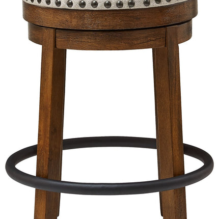 Valebeck - Upholstered Swivel Stool Signature Design by Ashley® 