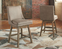 Tallenger - Swivel Barstool (Set of 2) - Tony's Home Furnishings