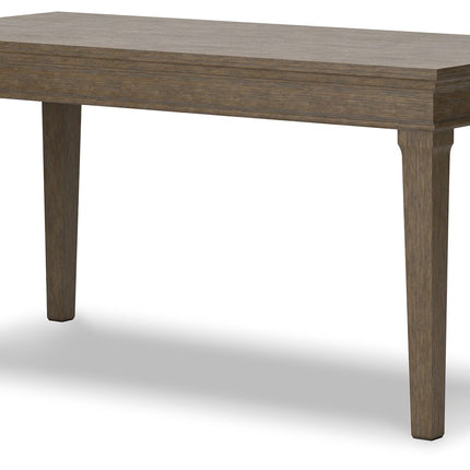 Janismore - Weathered Gray - Home Office Desk Signature Design by Ashley® 