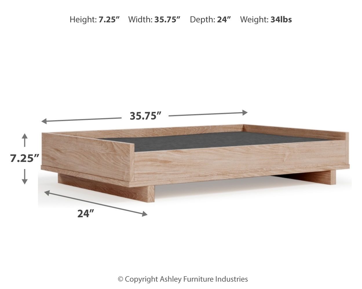 Oliah - Natural - Pet Bed Frame - Tony's Home Furnishings