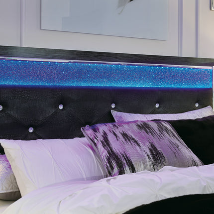 Kaydell - Uph Panel Headboard - Glitter Details Signature Design by Ashley® 