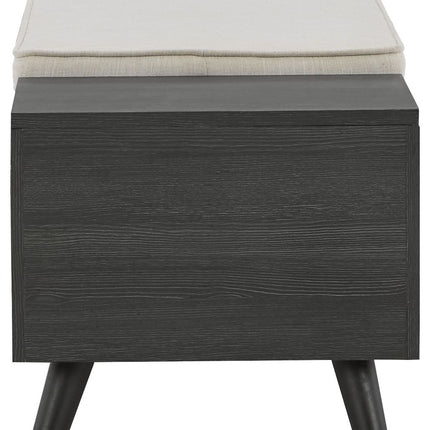 Yarlow - Dark Gray - Storage Bench Signature Design by Ashley® 