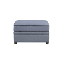 Bois II - Ottoman - Gray Velvet ACME 