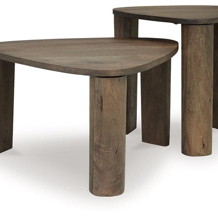 Reidport - Grayish Brown - Accent Cocktail Table Set (Set of 2) Signature Design by Ashley® 