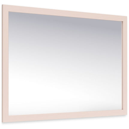 Wistenpine - Blush - Bedroom Mirror - Tony's Home Furnishings