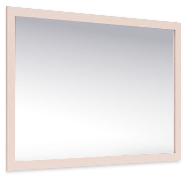 Wistenpine - Blush - Bedroom Mirror - Tony's Home Furnishings