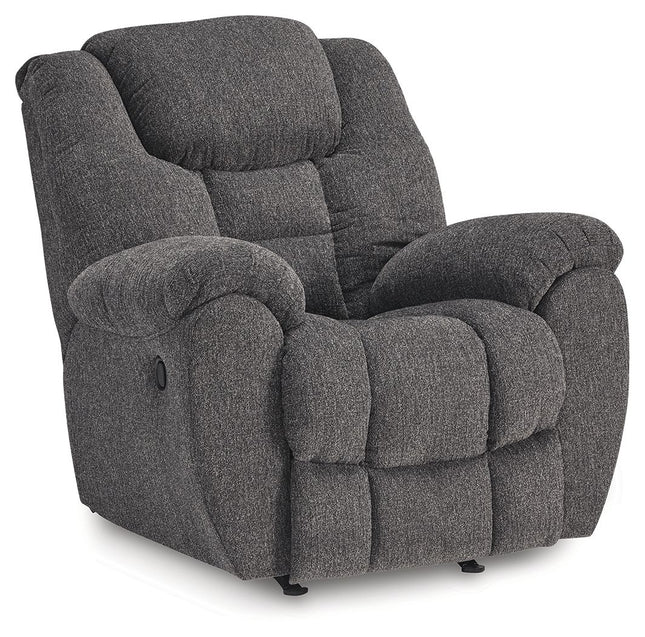 Foreside - Charcoal - Rocker Recliner Signature Design by Ashley® 