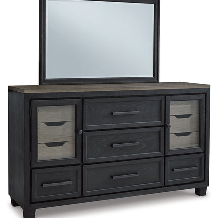 Foyland - Dresser, Mirror Signature Design by Ashley® 