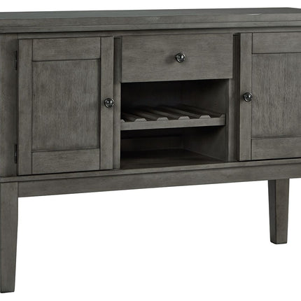 Hallanden - Gray - Dining Room Server Ashley Furniture 