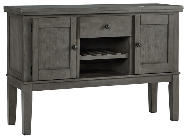 Hallanden - Gray - Dining Room Server Ashley Furniture 