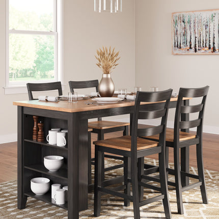 Gesthaven - Rectangular Dining Room Counter Set - Tony's Home Furnishings