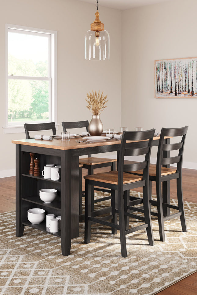 Gesthaven - Rectangular Dining Room Counter Set - Tony's Home Furnishings