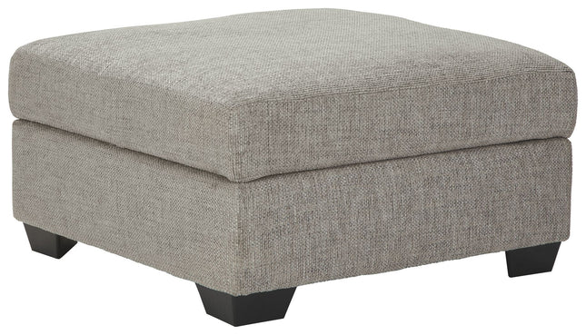 Megginson - Storm - Ottoman With Storage Ashley Furniture 