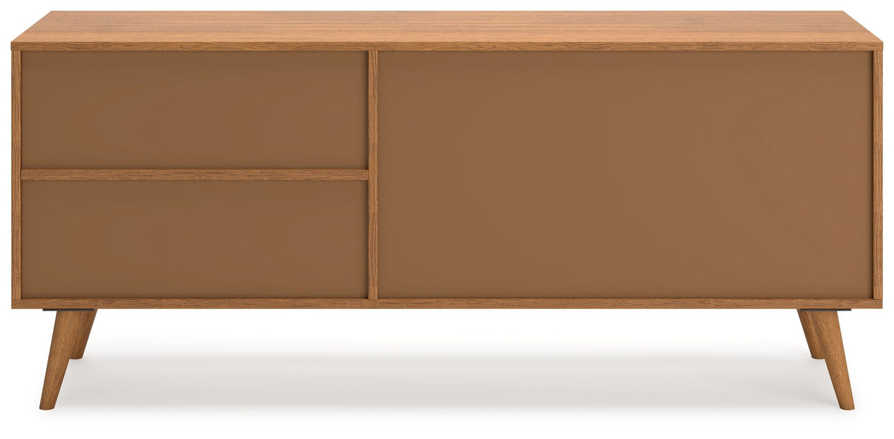 Thadamere - Brown - Large TV Stand - Tony's Home Furnishings