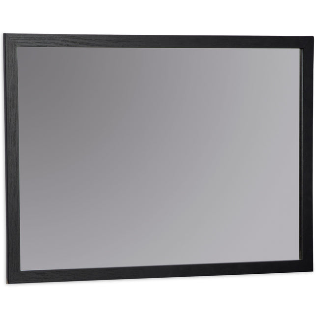 Danziar - Black - Bedroom Mirror - Tony's Home Furnishings