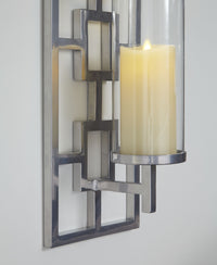 Thumbnail for Brede - Silver Finish - Wall Sconce