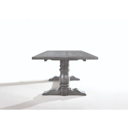 Leventis - Dining Table - Weathered Gray - 30" ACME 