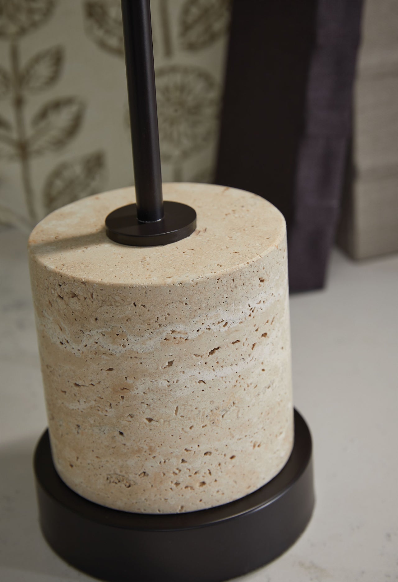Vinmour - Brown / Beige - Metal Desk Lamp - Tony's Home Furnishings