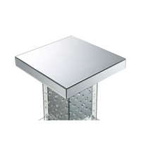 Nysa - End Table - Mirrored & Faux Crystals - 20