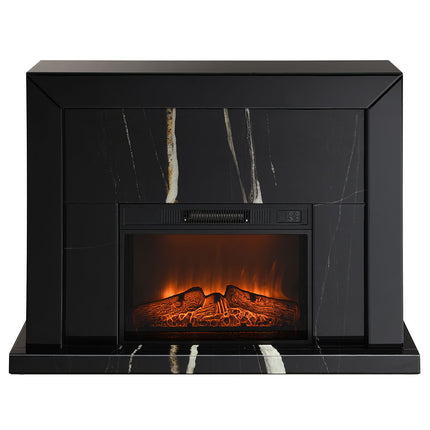 Drisana - Fireplace - Black Mirrored Finish ACME 