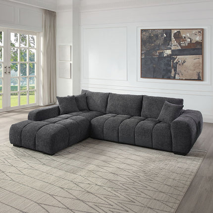 Chosen - Sectional Sofa With 3 Pillows ACME 