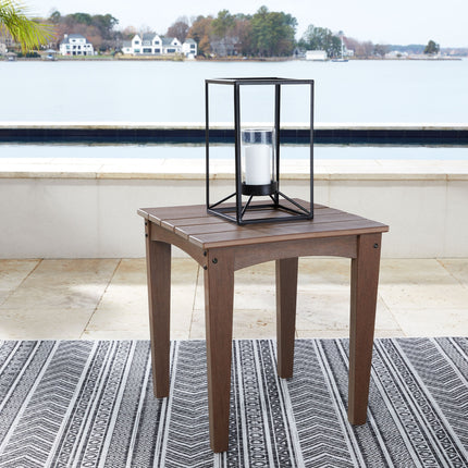 Emmeline - Brown - Square End Table Signature Design by Ashley® Yakima WA