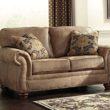 Larkinhurst - Earth - Loveseat Ashley Furniture 