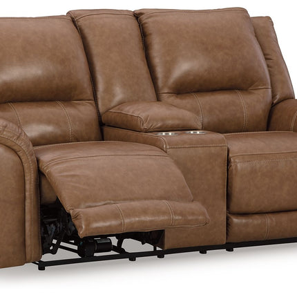 Trasimeno - Power Reclining Loveseat With Console Signature Design by Ashley® 