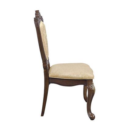 Devayne - Side Chair (Set of 2) - Dark Walnut Finish ACME 