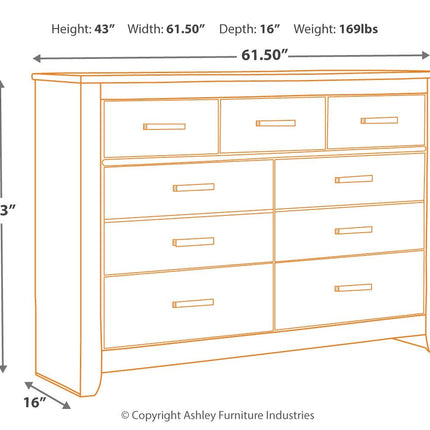 Brinxton - Dresser Ashley Furniture 