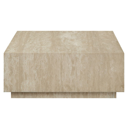 Deon - Coffee Table - Beige Travertine ACME 