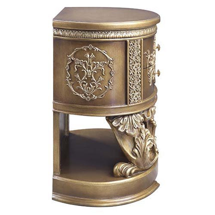 Constantine - Nightstand - Brown & Gold Finish ACME 