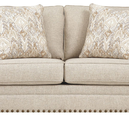 Claredon - Linen - Loveseat Ashley Furniture 