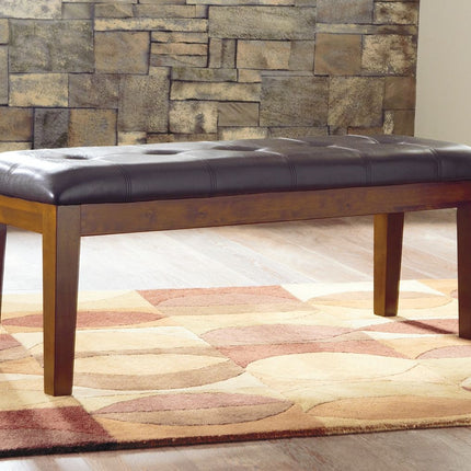 Ralene - Medium Brown - Large Uph Dining Room Bench Signature Design by Ashley® 