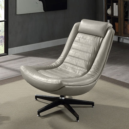 Piran - Accent Chair With Swivel - Twilight - Tony's Home Furnishings