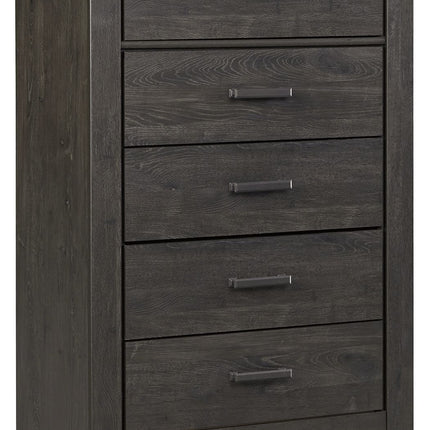 Brinxton - Charcoal - Five Drawer Chest Ashley Furniture 