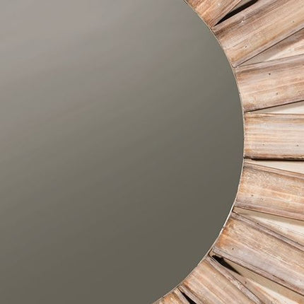 Donata - Natural - Accent Mirror Ashley Furniture 